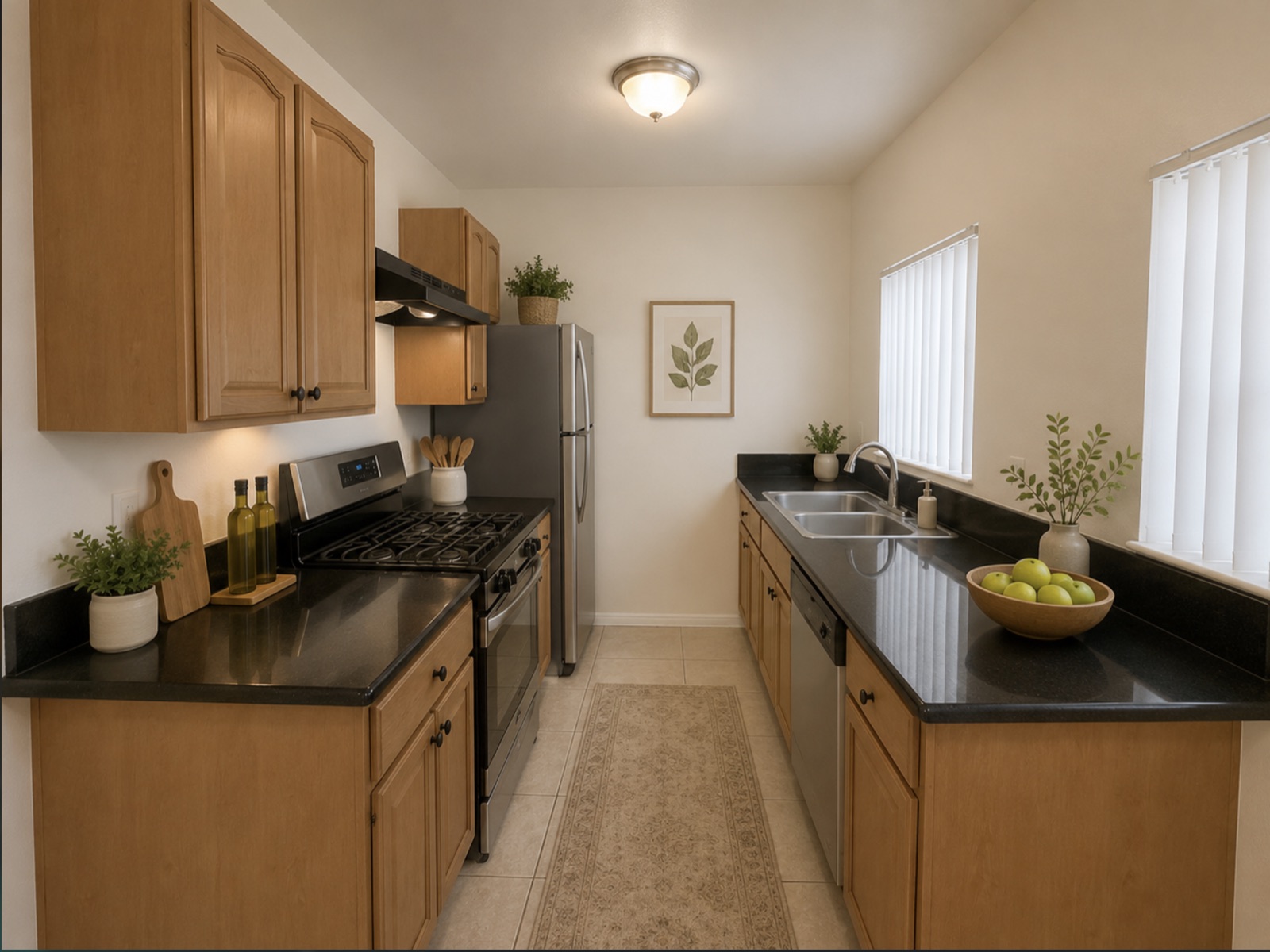 Unit 108 kitchen