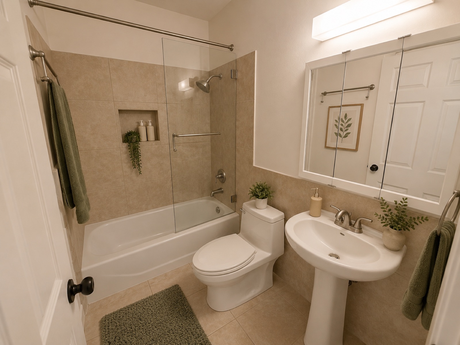 Unit 202 bathroom