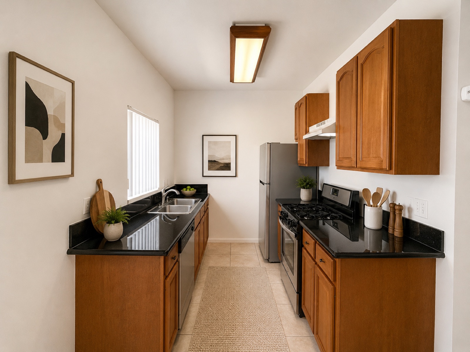Unit 202 kitchen