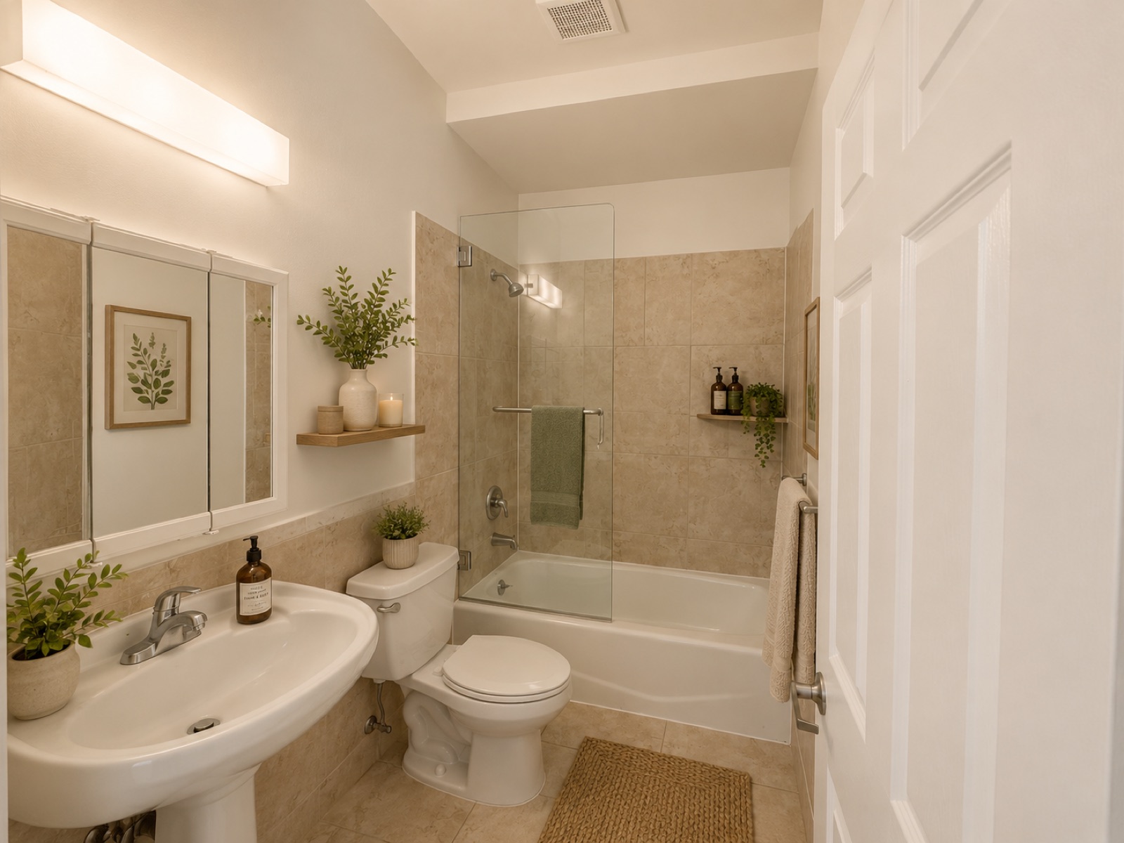 Unit 204 bathroom