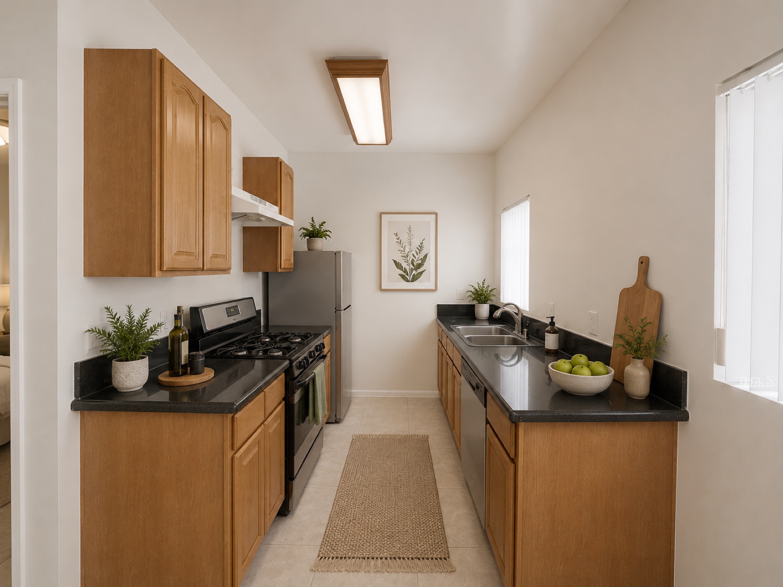 Unit 204 kitchen