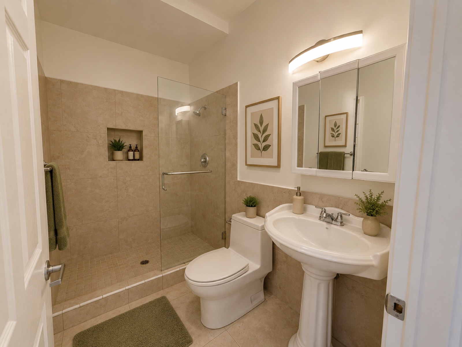 Unit 207 bathroom