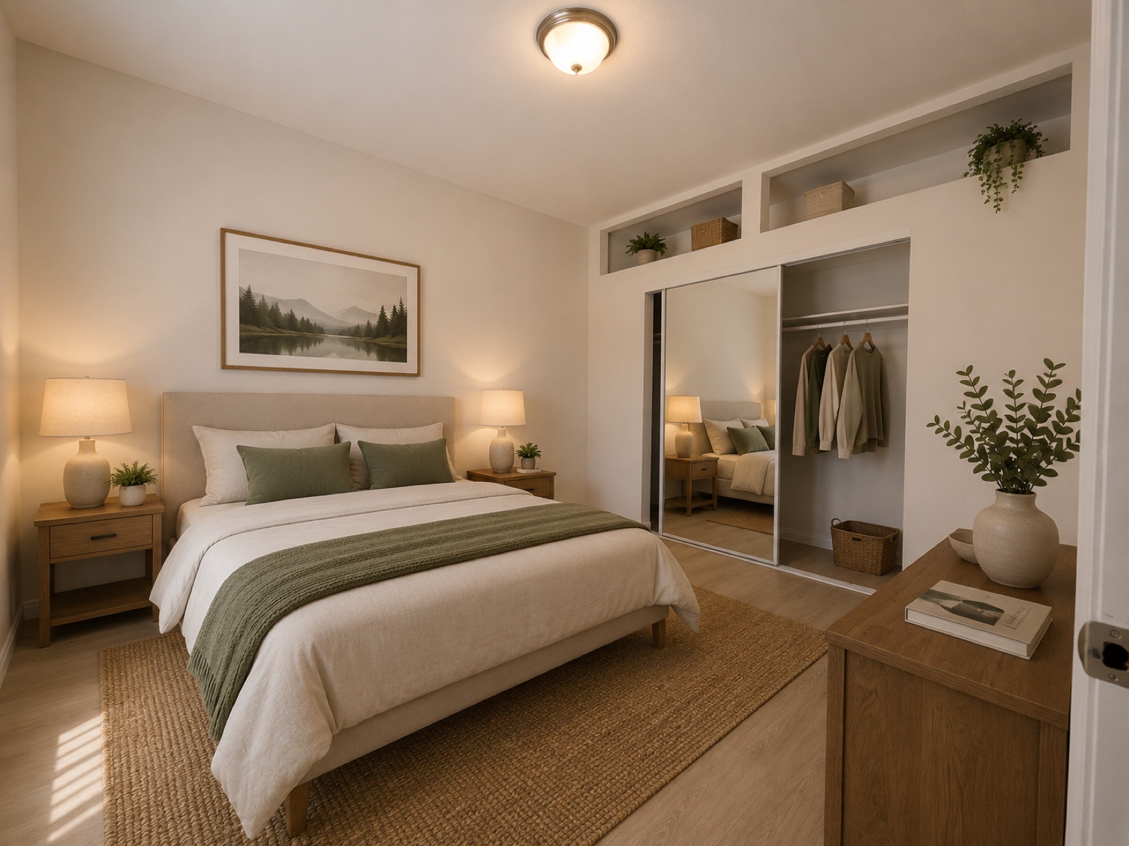 Unit 305 bedroom